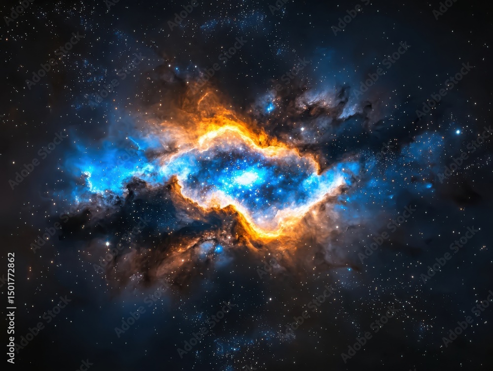 Exploring cosmic phenomena in the universe nebulae space digital art dark environment celestial viewpoint Exploring cosmic phenomena in the universe nebulae space digital art dark environment celestial viewpoint