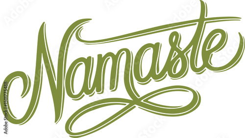 Namaste Typography.