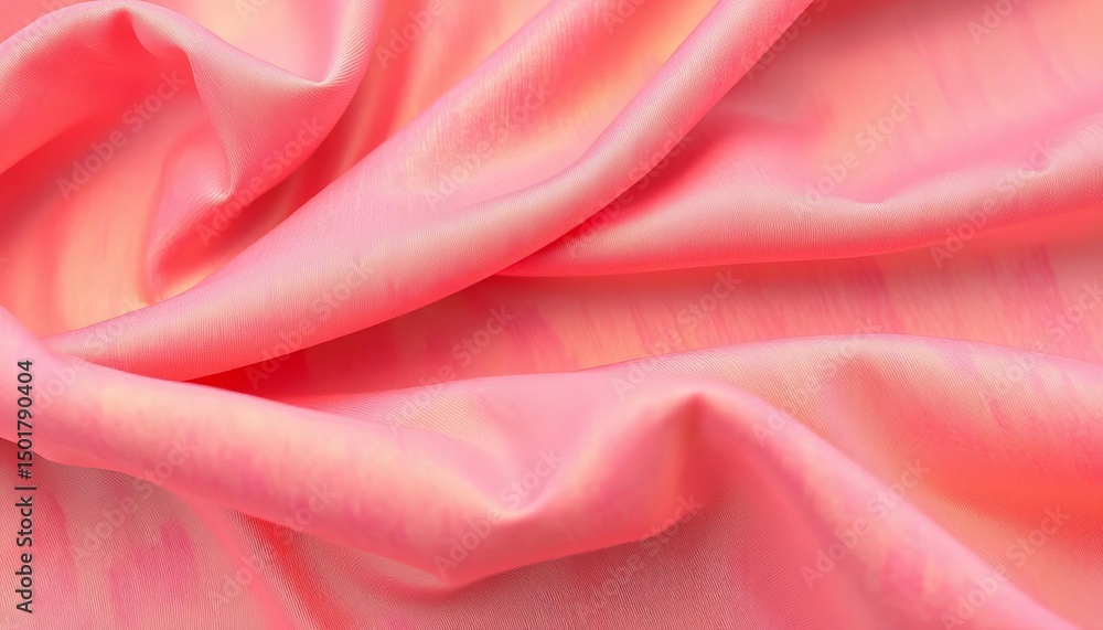 Obraz premium Soft, rainbow-hued fabric with a subtly textured surface, rainbow pattern, textile background