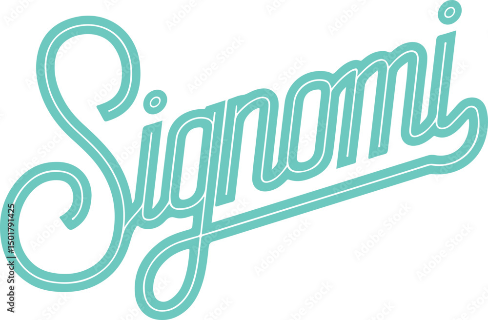Obraz premium Signomi Logo.