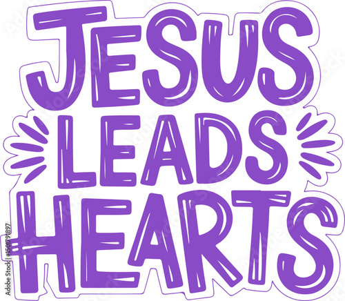 Jesus Leads Hearts.