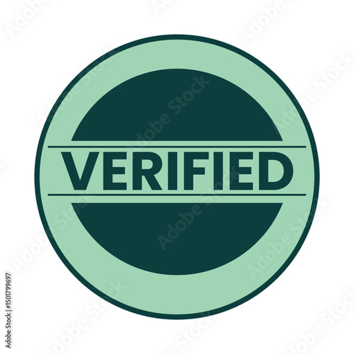 verified circle symbol icon, verified in circle, verified badge symbol, round verified seal, verified icon