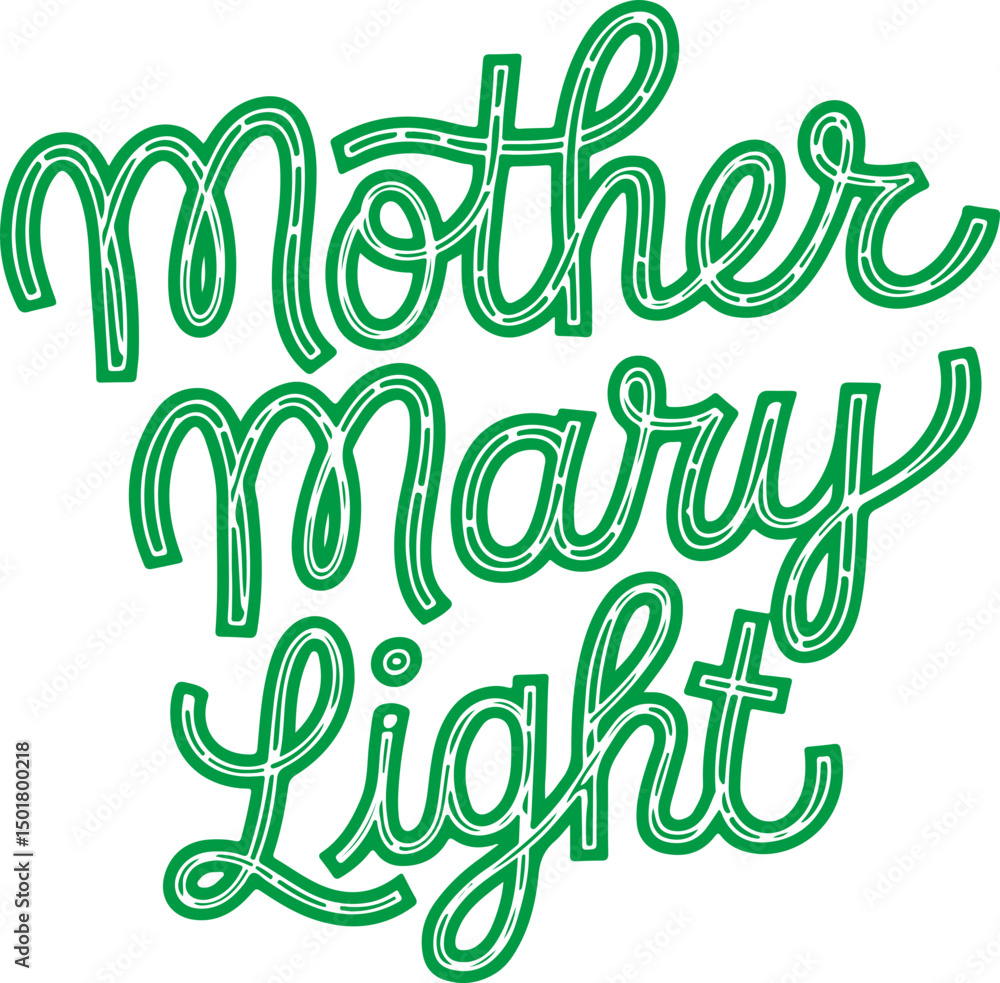 Fototapeta premium Mother Mary Light.