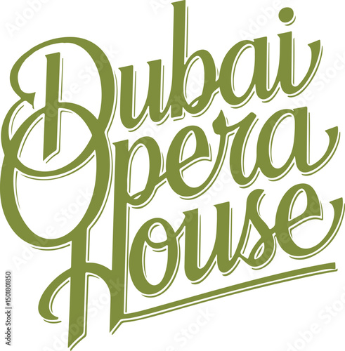 Dubai Opera House Logo.