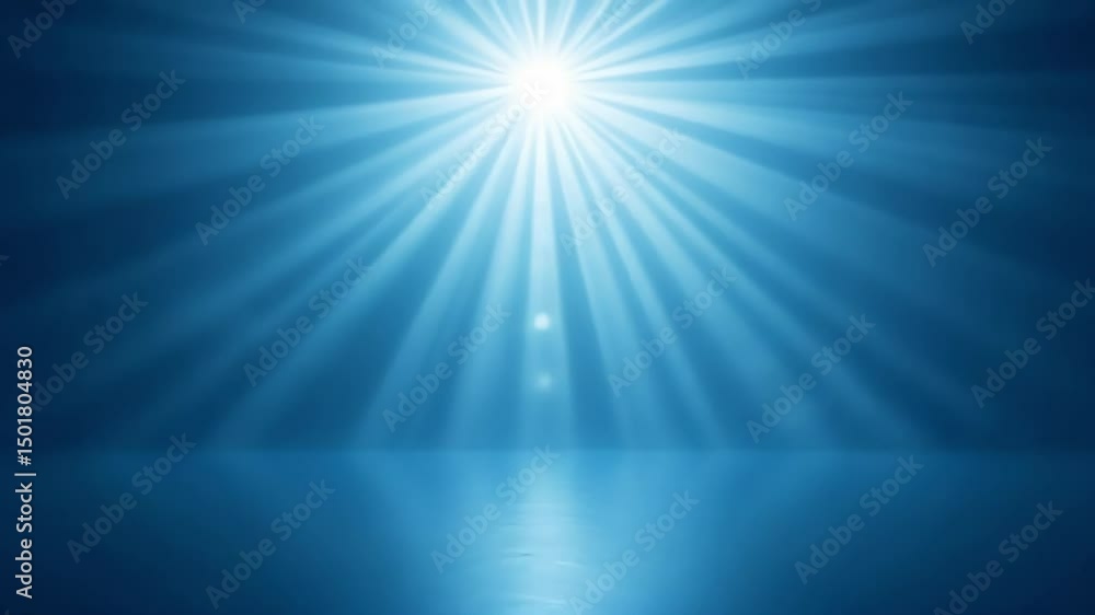 Celestial Light Rays Streaming Downward Blue Background Perfect for Spiritual or Hopeful Projects Celestial Light Rays Streaming Downward Blue Background Perfect for Spiritual or Hopeful Projects