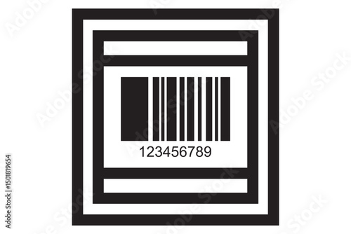 Barcode isolated on white background. Barcode scratched vector illustration , barcode icon for selling, Product Barcode, Trendy bar code for web icon
