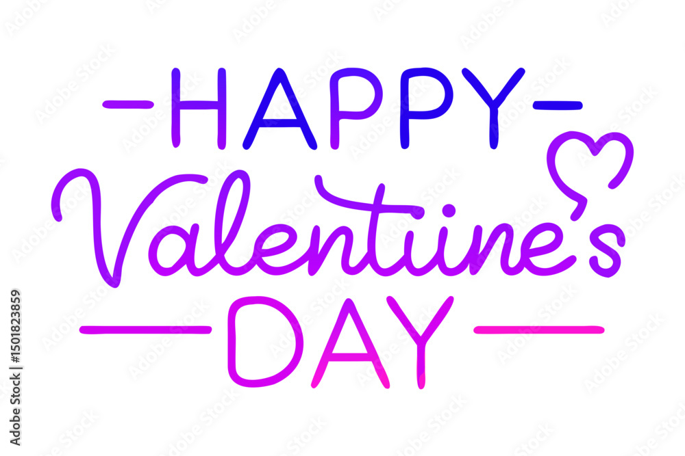 Valentine's Day Gradient Outline Vector - Free Download Valentine's Day Gradient Outline Vector - Free Download