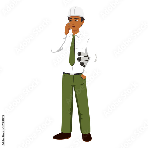 Architect cartoon profession