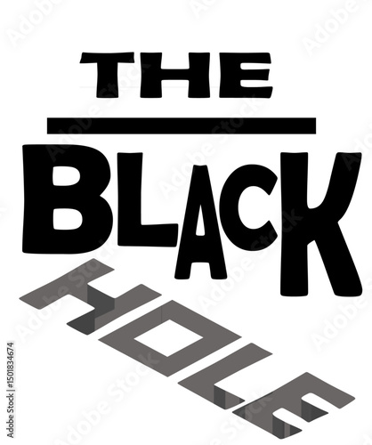 poster made with the letters.