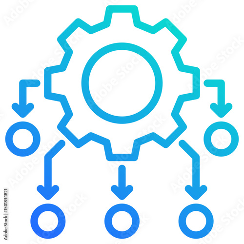 Resource Allocation Icon