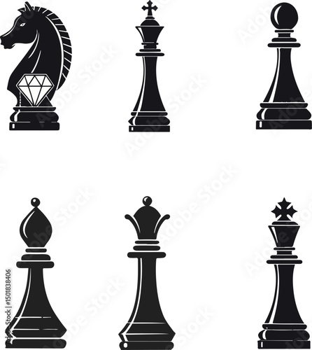 set of chess figures