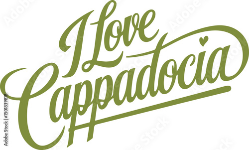 I Love Cappadocia.
