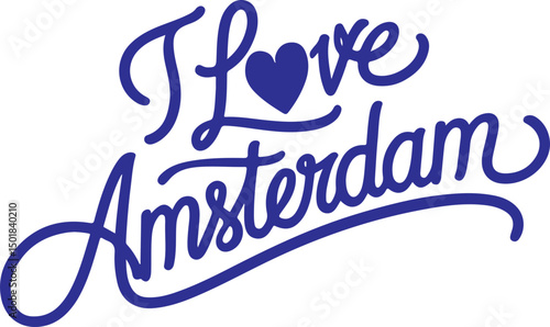 I Love Amsterdam.