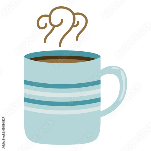 Winter mug flat