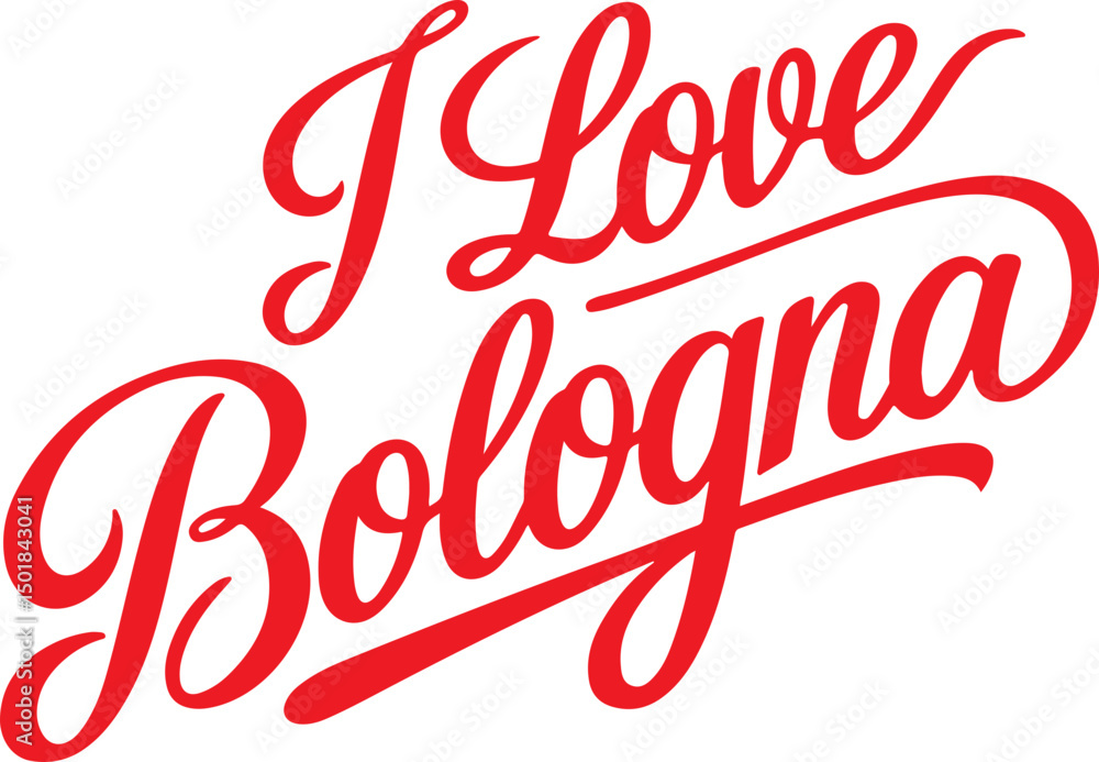 I Love Bologna. I Love Bologna.