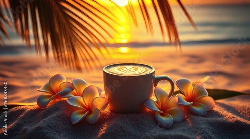  Cozy Morning Coffee with Sunlight and Shadows