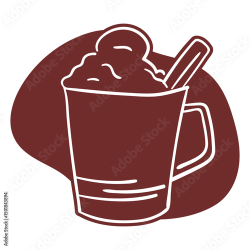 Capuccino coffee drink