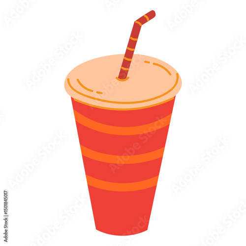 Cinema soft drink container