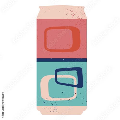 Retro soda can