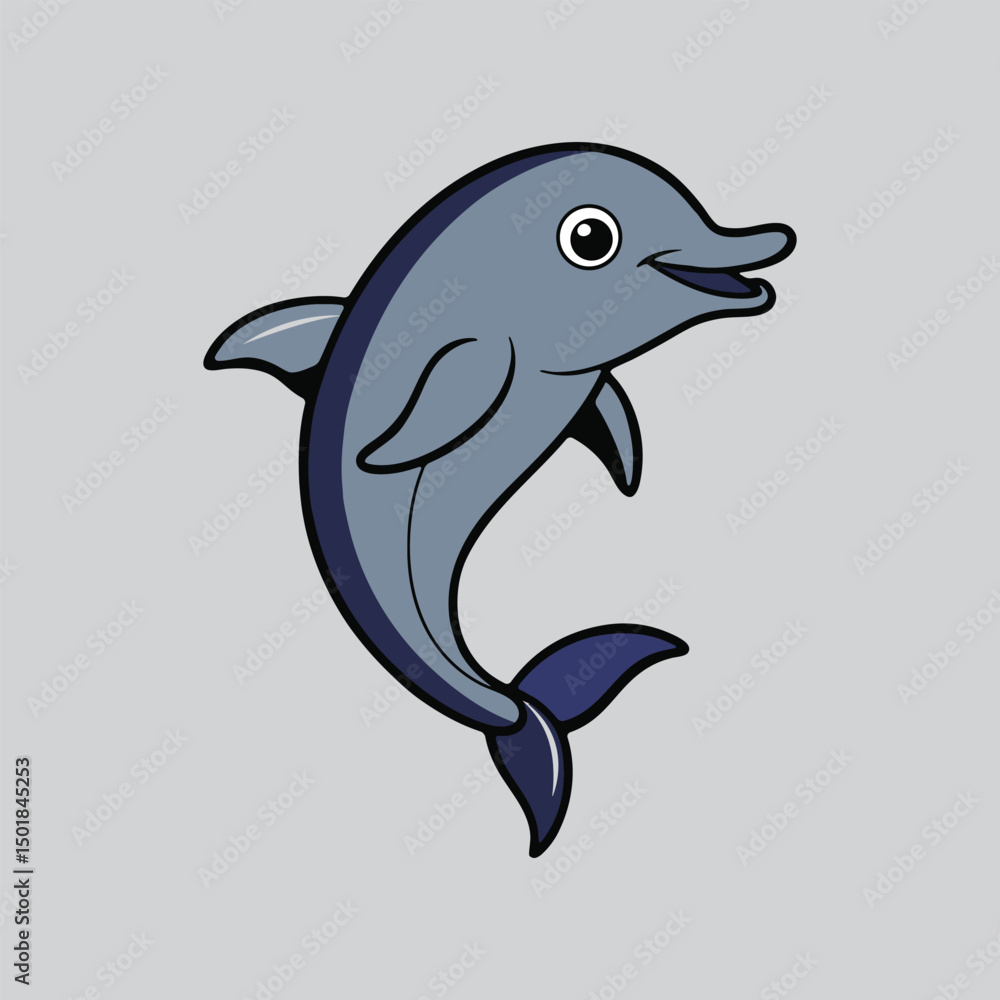 Fototapeta premium Dolphin Decorative Print