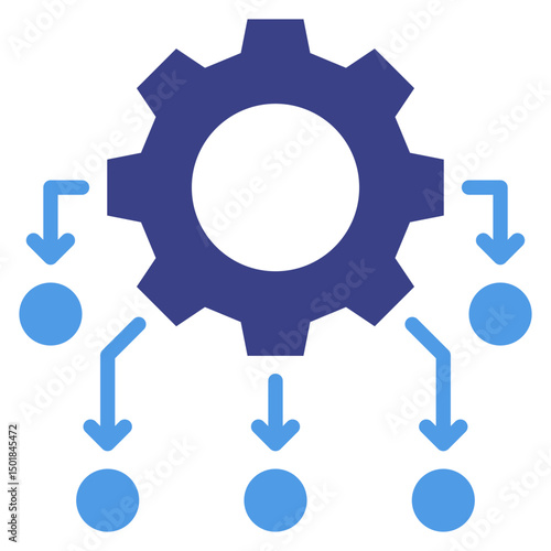 Resource Allocation Icon