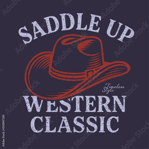 Saddle up western Classic cowboy head graphic. vintage cowboy graphics. summer print design. desert graphic art. retro vintage print. t-shirt design for cowgirl vibes.