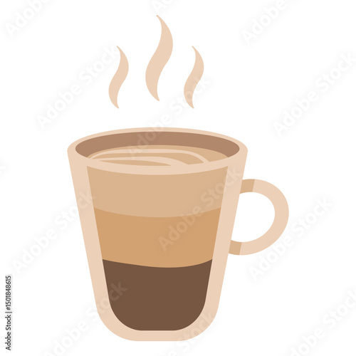 Coffee glass mug