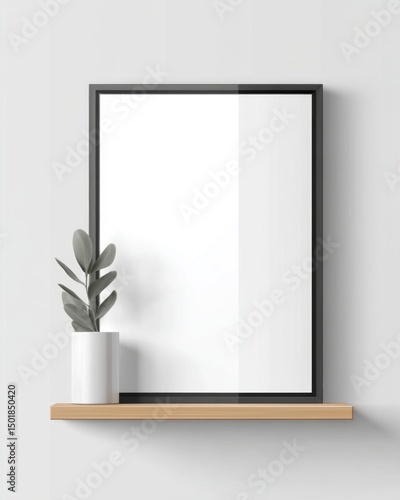 WOODEN FRAME MOCKUIP