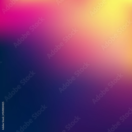 Abstract colorful light design with a soft purple to yellow gradient texture