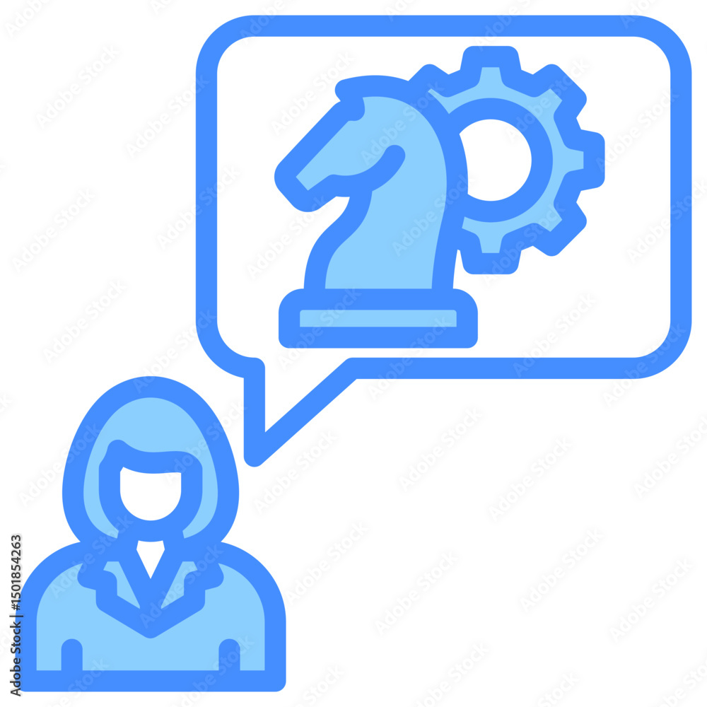 Strategic Thinking Icon Strategic Thinking Icon