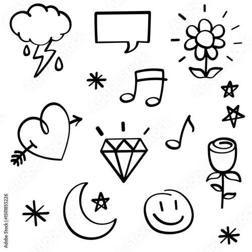 stickers design linhas