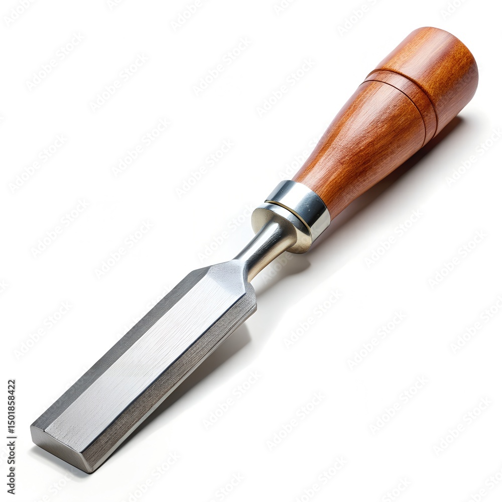 Fototapeta premium chisel on white background