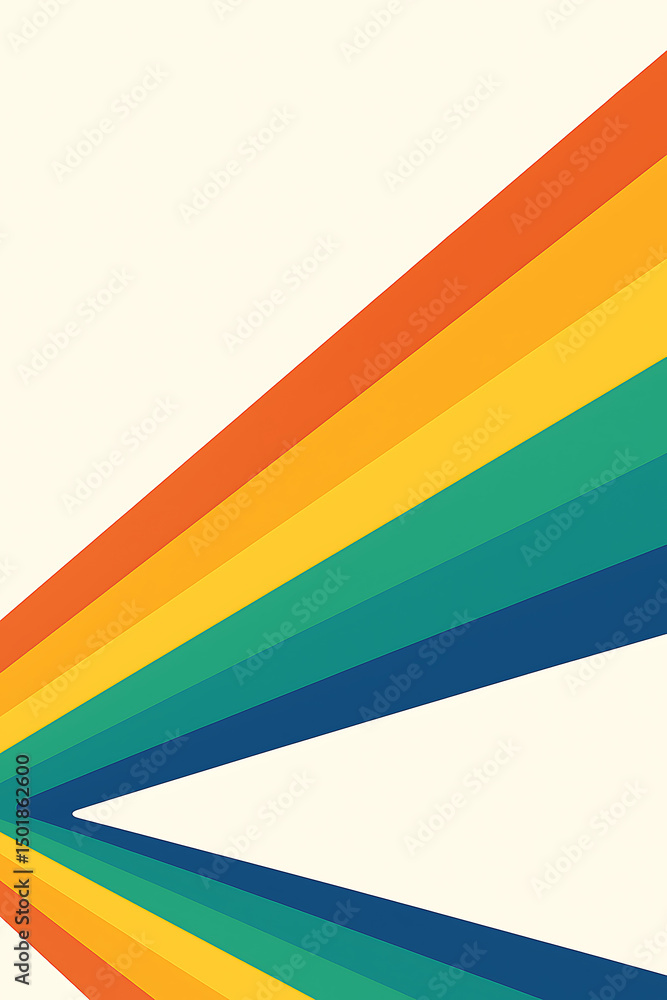 abstract background with rainbow abstract background with rainbow