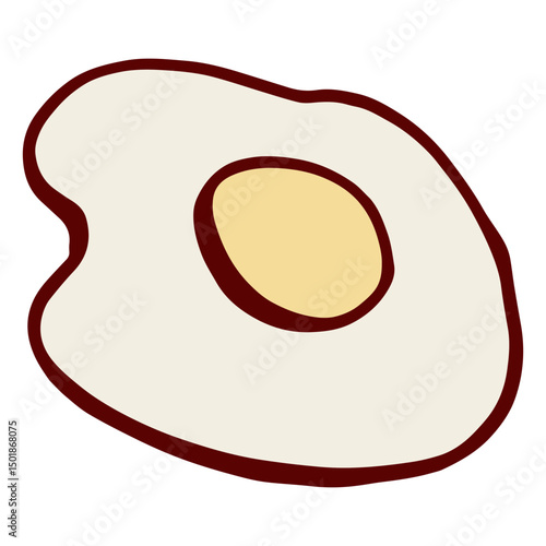 Fried eggs breakfast