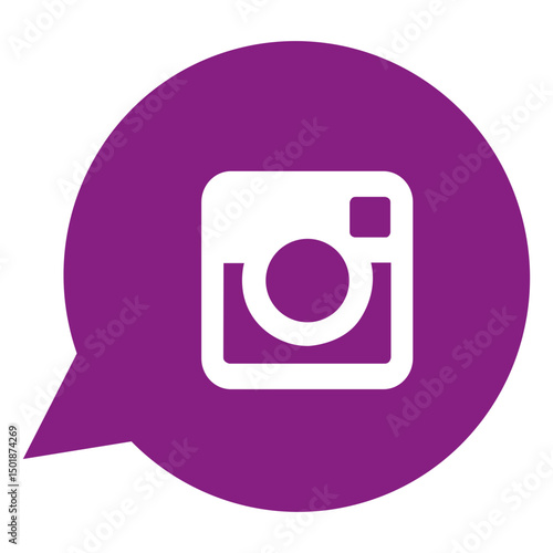 Instagram bubble icon