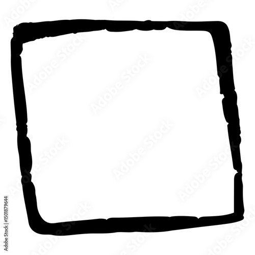 Large square frame doodle