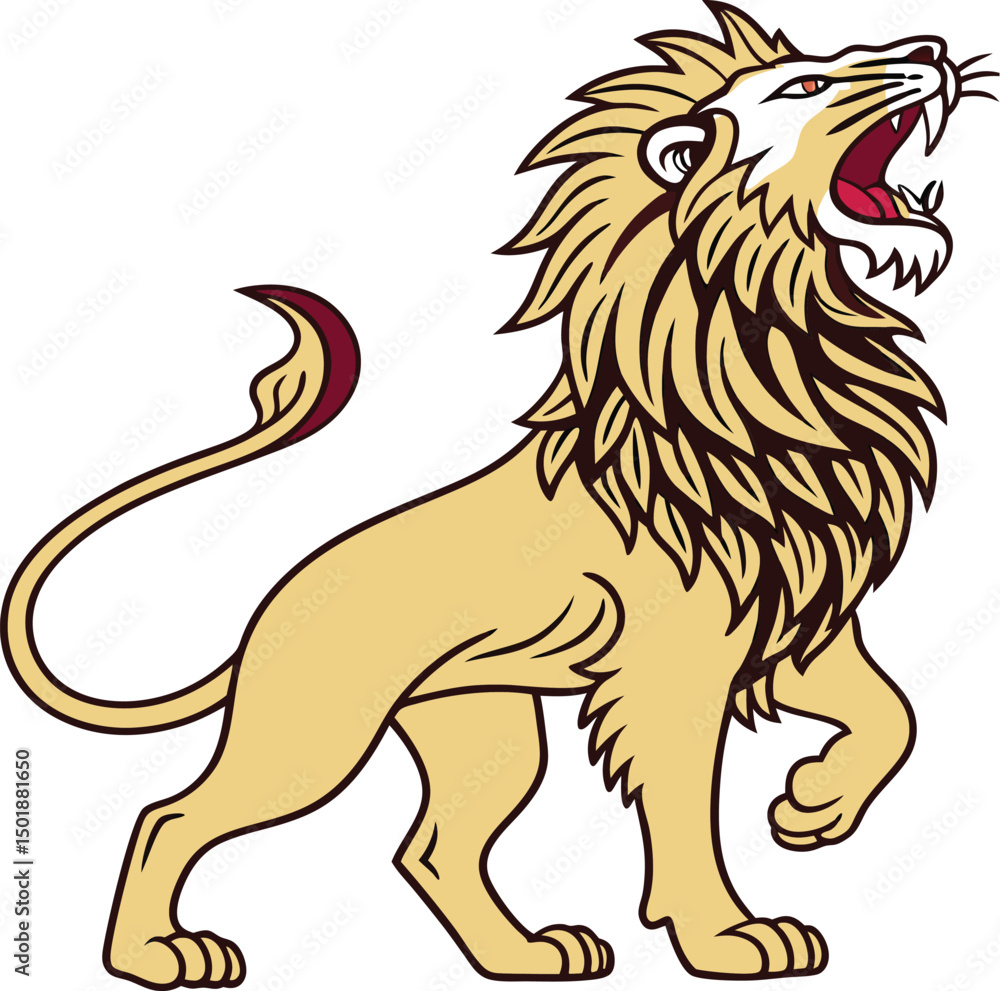 Obraz premium lion vector