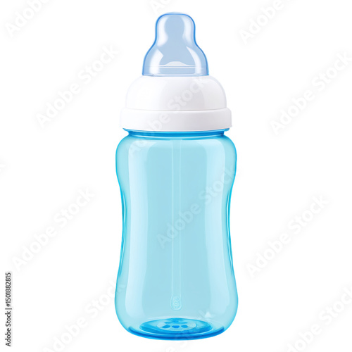 Obraz na płótnie Baby Bottle isolated on transparent background w salonie