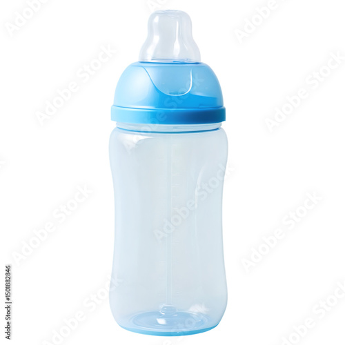 Obraz na płótnie Baby Bottle isolated on transparent background w salonie