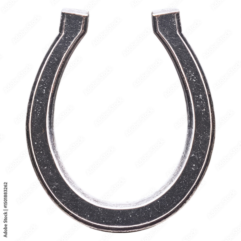horseshoe isolated on transparent background