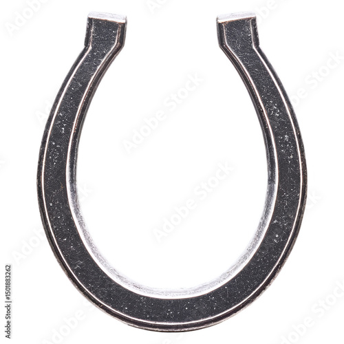 Obraz na płótnie horseshoe isolated on transparent background w salonie