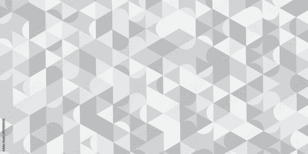 Gray triangle mosaic Background. Business polygonal texture. Abstract white polygon Geometric banner wall background.
Gray triangle mosaic Background. Business polygonal texture. Abstract white polygon Geometric banner wall background.