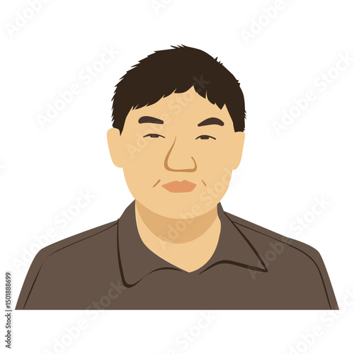 Chinese man close up