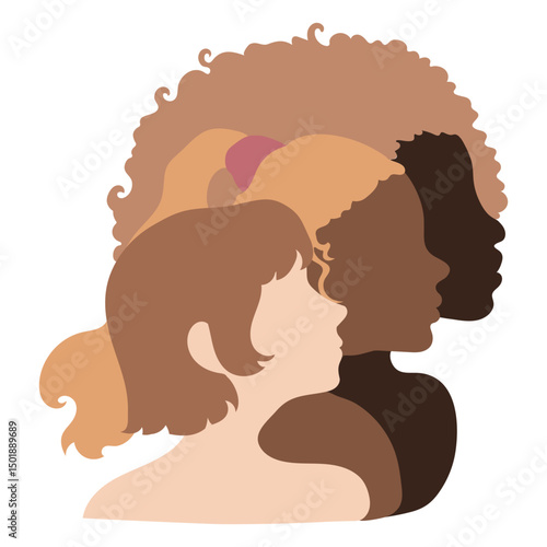Beauty in different skin tones