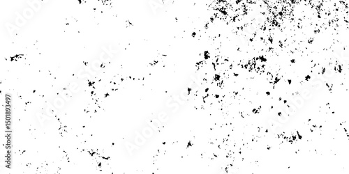 Abstract grunge texture smoke ink particles isolated on transparent white background. Distressed Dirty rough overlay texture. Aged splatter grunge dust messy background.	
