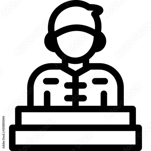 Reception Desk Icon