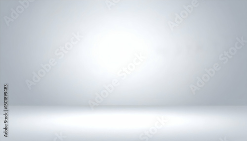 Light Gray Studio Background with Subtle Gradient