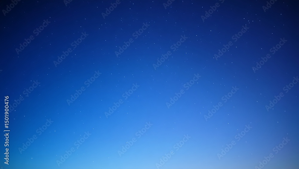 Fototapeta premium Night sky with countless stars in deep blue celestial background for visuals