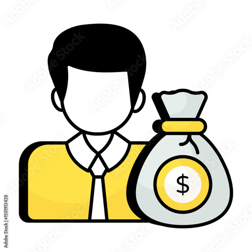 Banking Colored Outline Icons