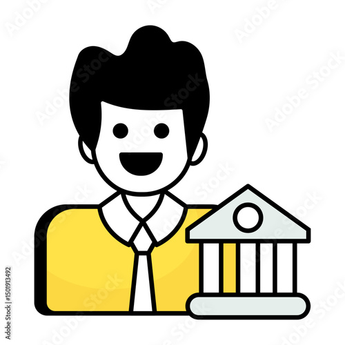 Banking Colored Outline Icons